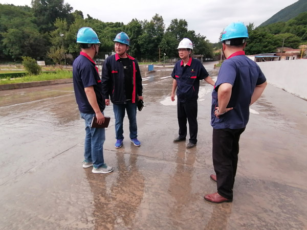 公司開(kāi)展二季度安環(huán)、消防、防汛綜合大檢查