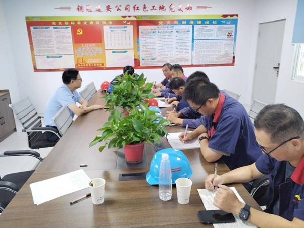 公司開(kāi)展第三季度安全、環(huán)保、消防綜合檢查 