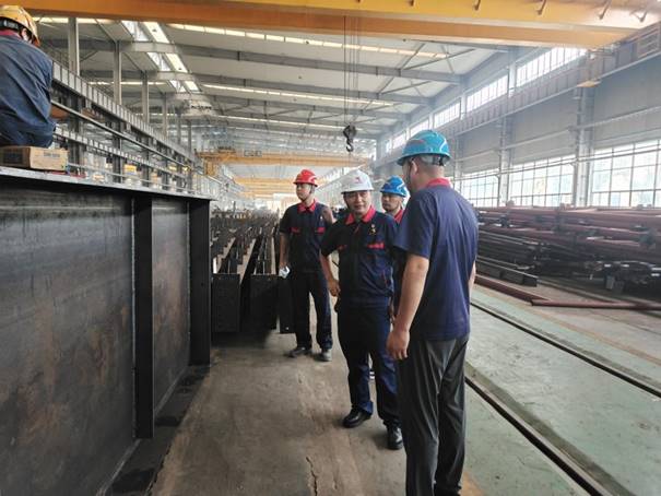 公司開(kāi)展第三季度安全、環(huán)保、消防綜合檢查 